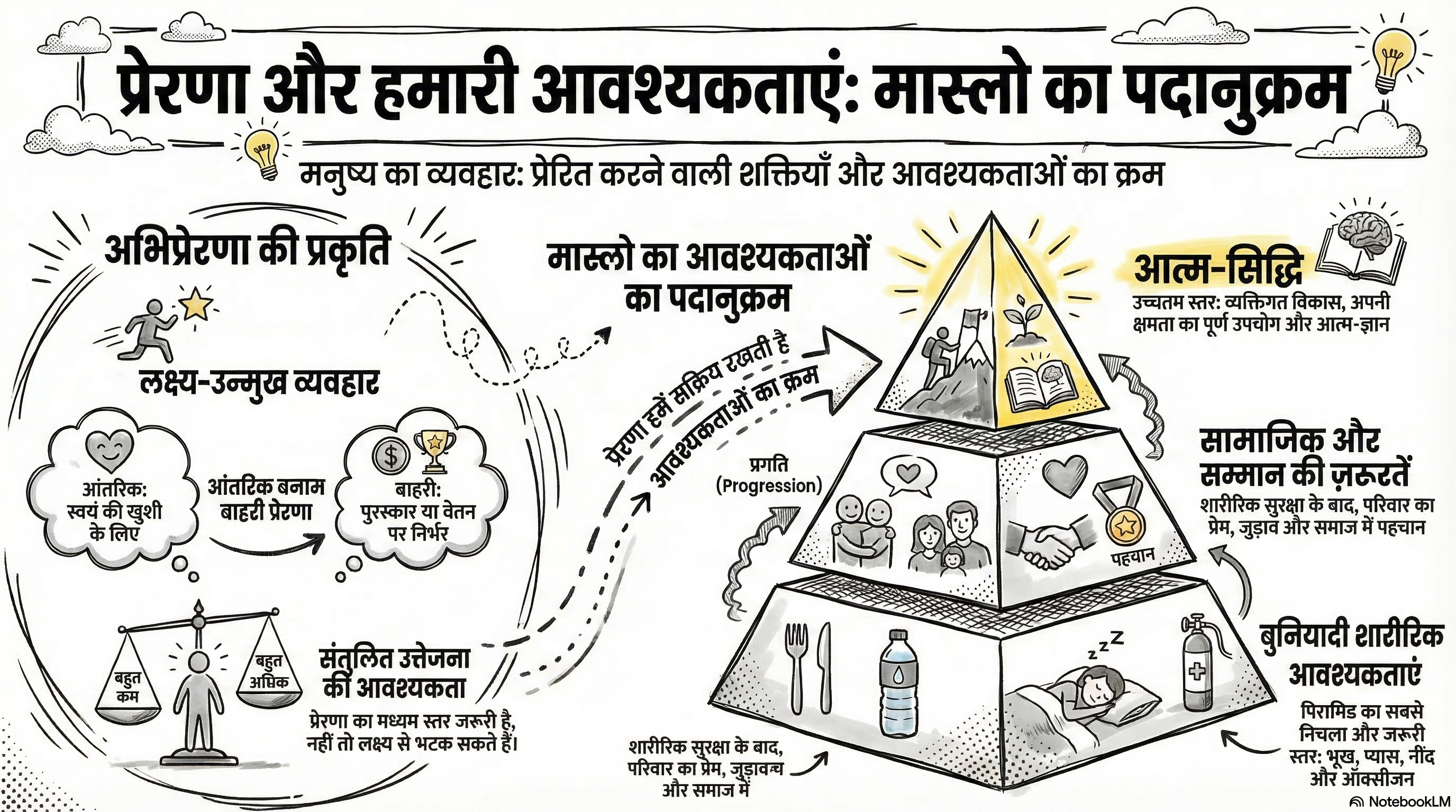 प्रेरणा और मास्लो का पदानुक्रम