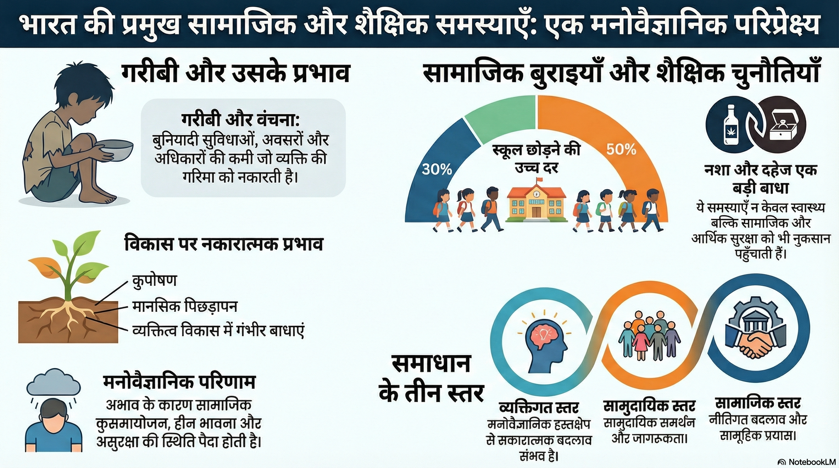 भारत की सामाजिक-शैक्षिक समस्याएँ