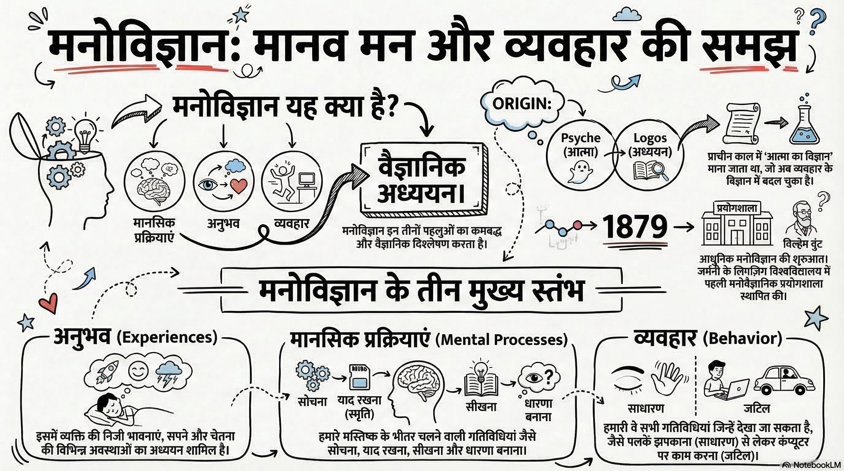 मनोविज्ञान और व्यवहार की समझ