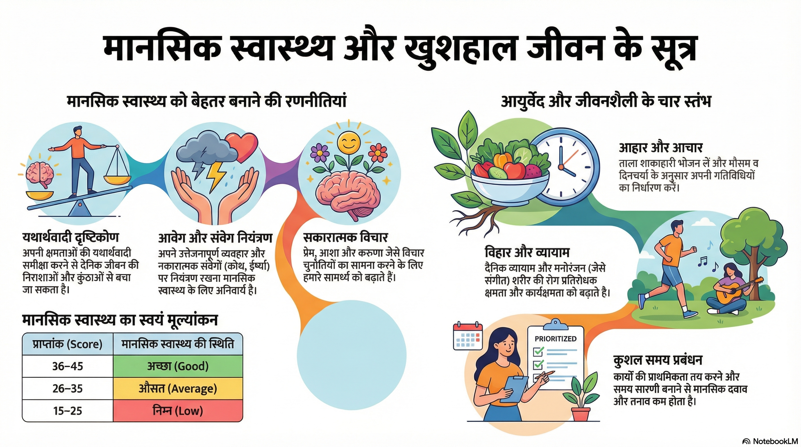 मानसिक स्वास्थ्य और खुशहाल जीवन