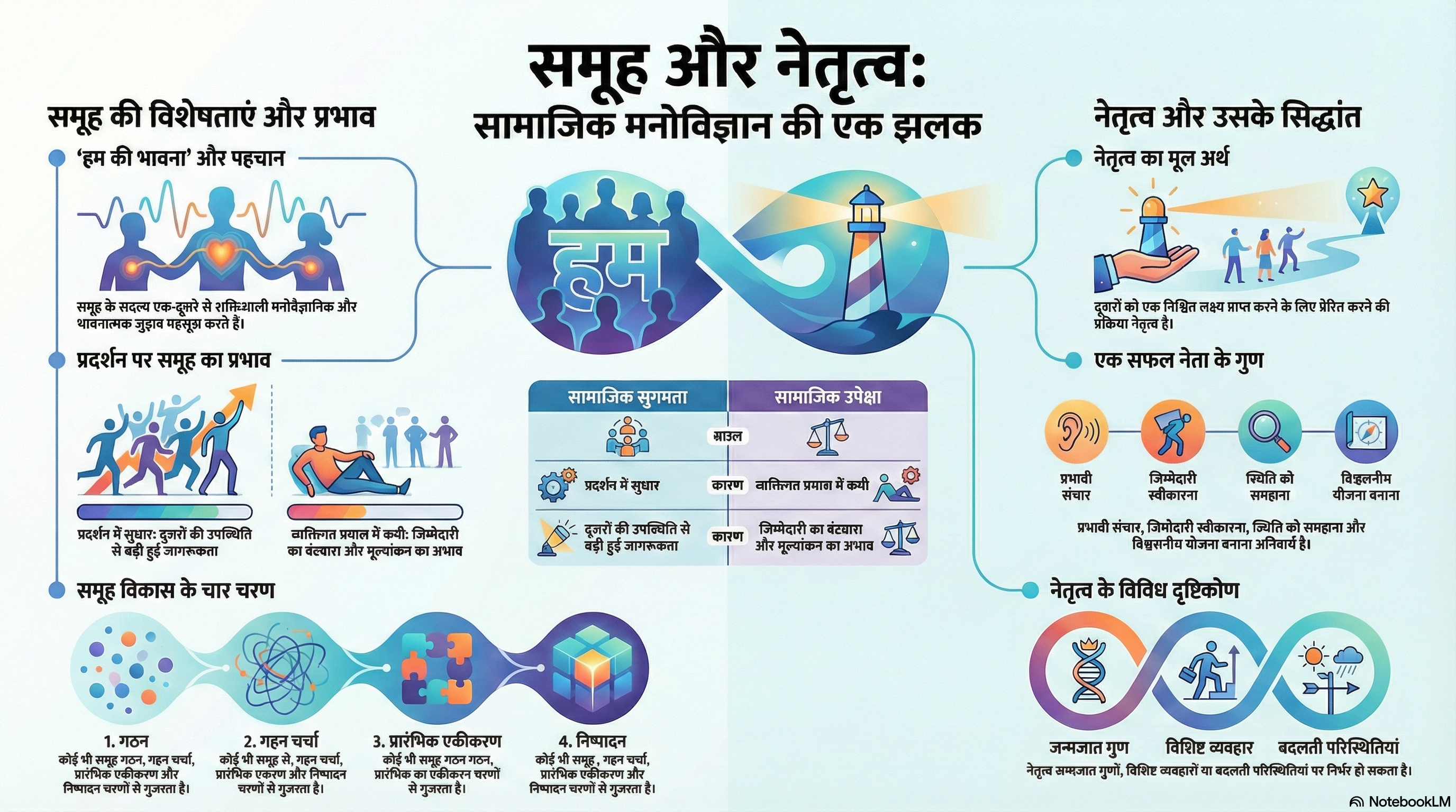 समूह और नेतृत्व का मनोविज्ञान