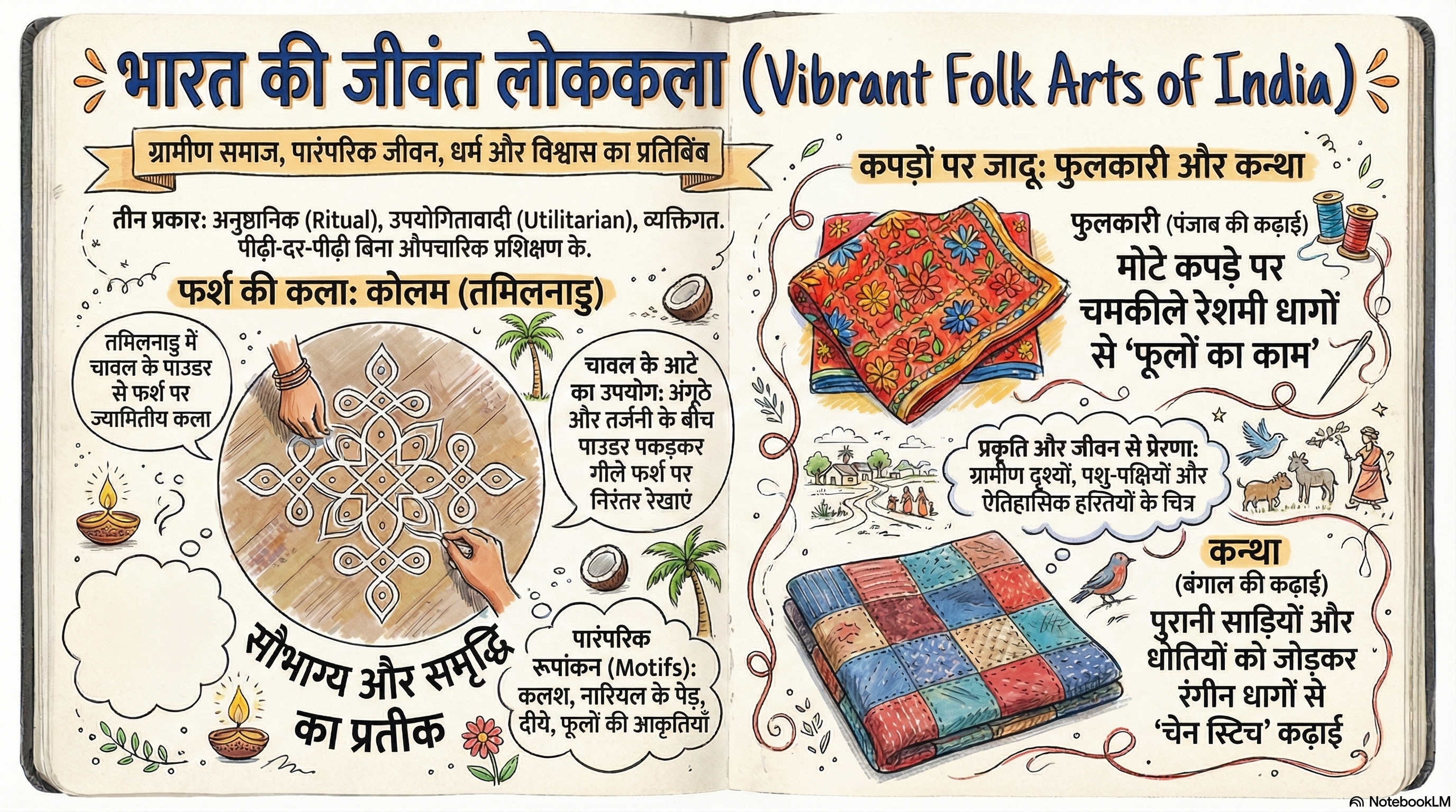 भारत की जीवंत लोककला