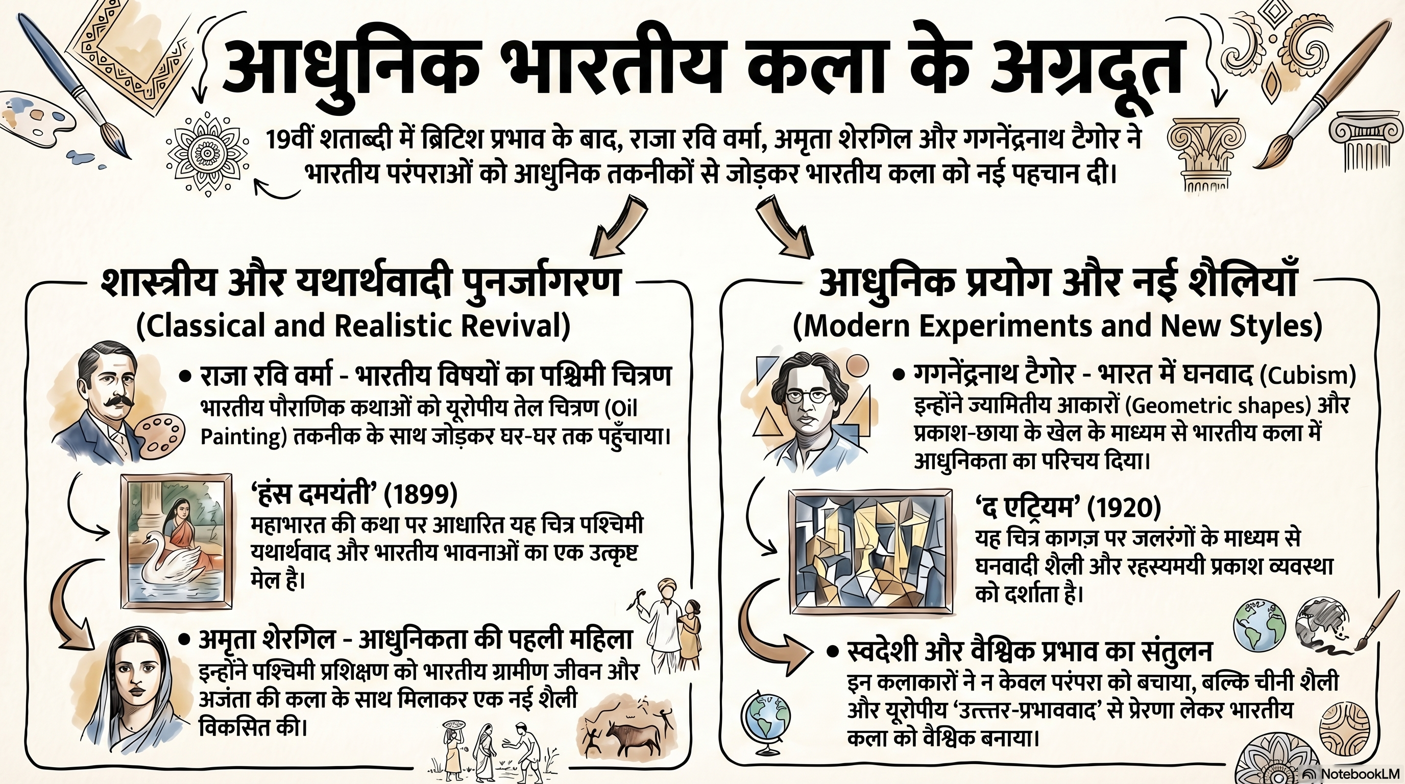 आधुनिक भारतीय कला के अग्रदूत